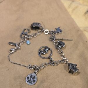 James Avery Silver Charm Bracelet
